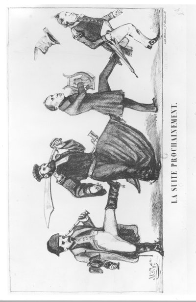 El Séquito Siguiente, 20 de diciembre de 1848 de French School